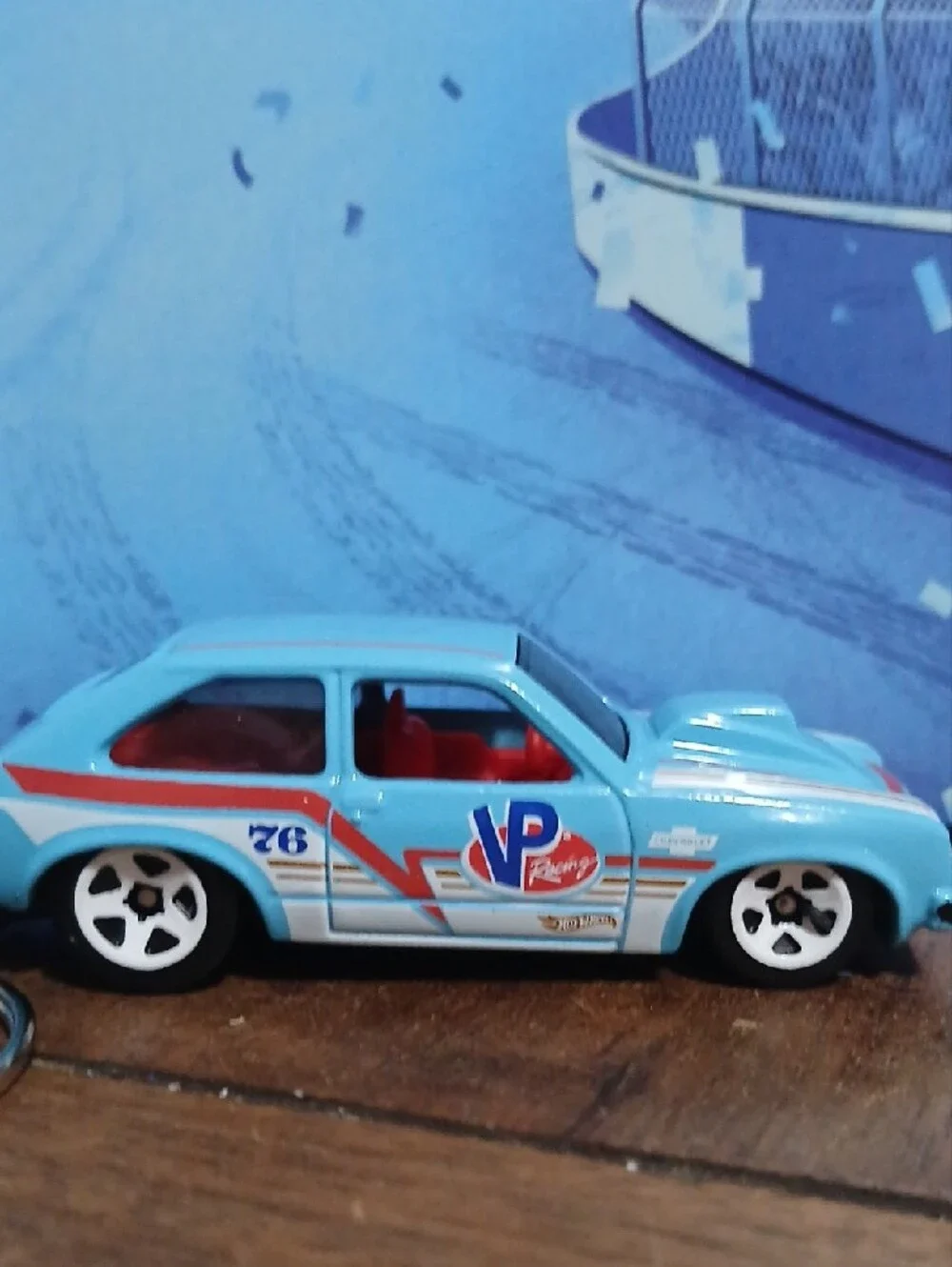 VP Racing Blue Die-Cast 76 CHEVETTE Keychain